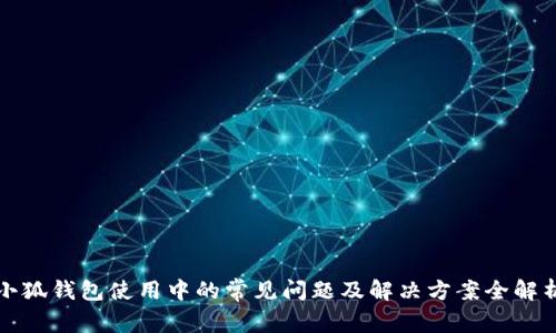 小狐钱包使用中的常见问题及解决方案全解析